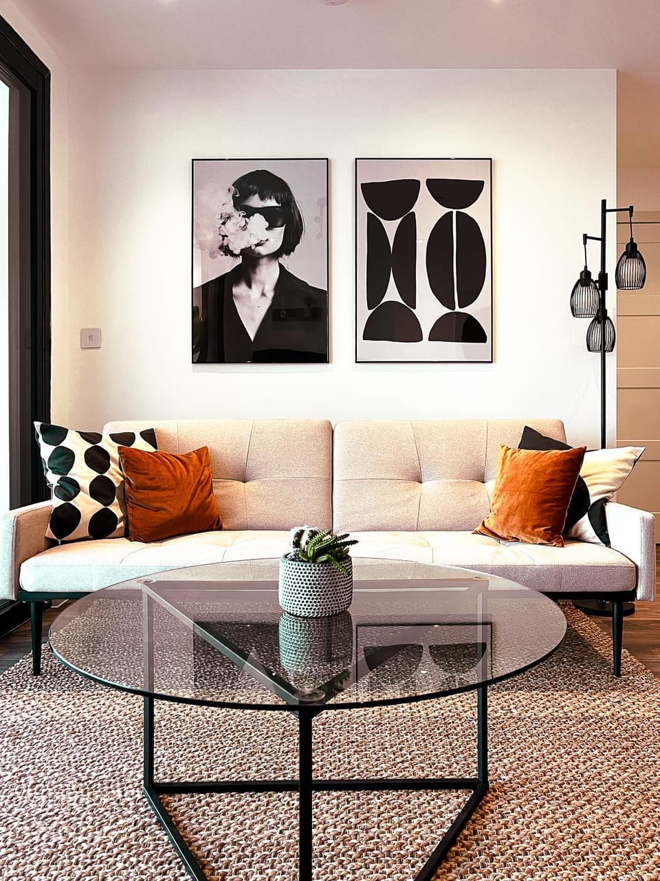 Decorative detail, Seating area