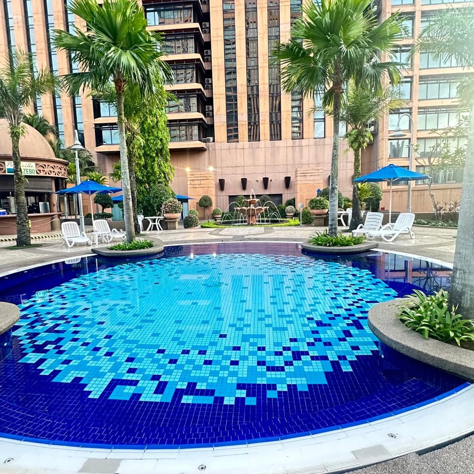 Property building, Pool view, Swimming pool