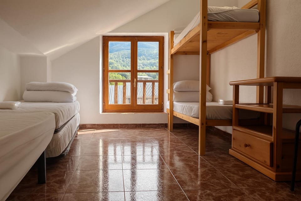 Bed, Photo of the whole room, Bedroom, bunk bed