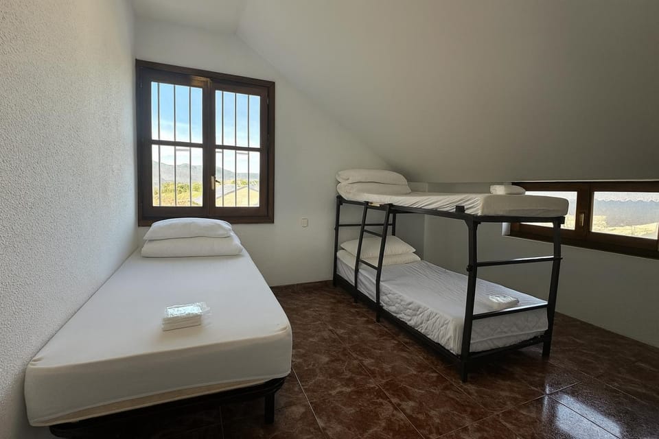 Bed, Photo of the whole room, Bedroom, bunk bed