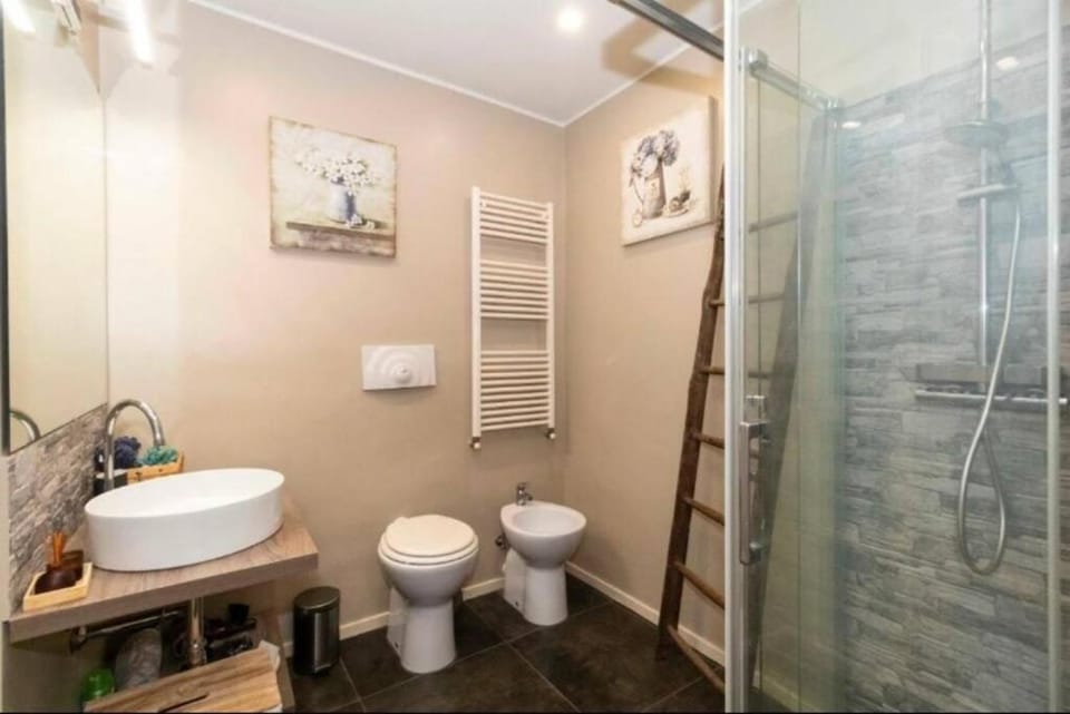 Shower, Toilet, Bathroom, bidet, towels