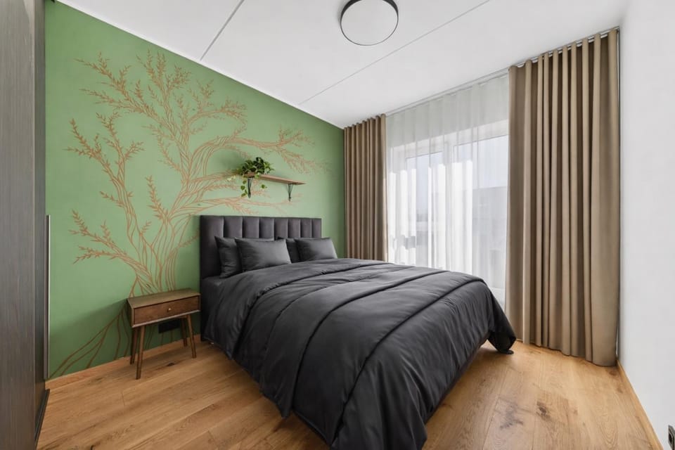 Bright & Cozy Apartment, Terrace, Free Parking Apartment in Tallinn