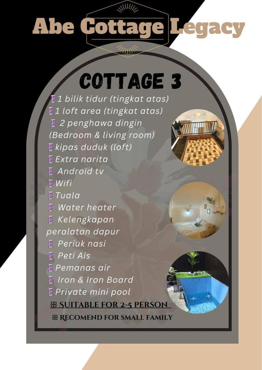 Abe.Cottage 3 Apartment in Besut