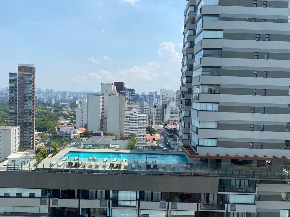 Studio Oscar Freire, linda vista de SP!1716 Apartment in Sao Paulo City