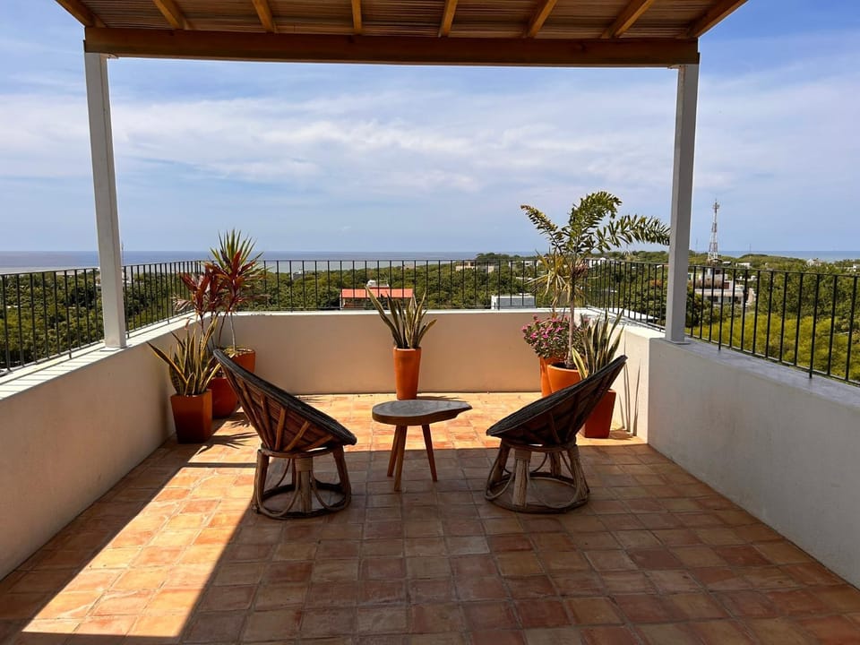 Day, Natural landscape, View (from property/room), Balcony/Terrace, Sea view