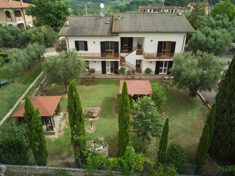 Property building, Garden view