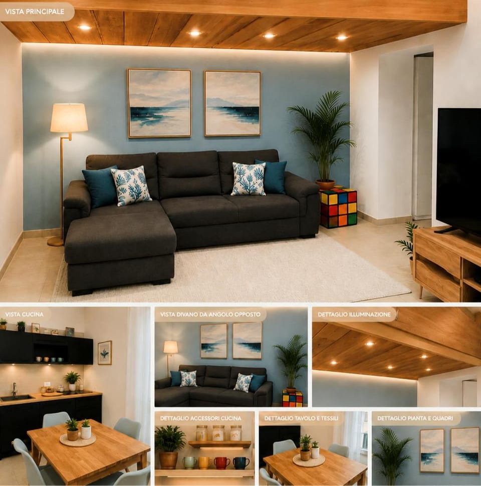 Kitchen or kitchenette, Living room, Photo of the whole room, Seating area, Dining area