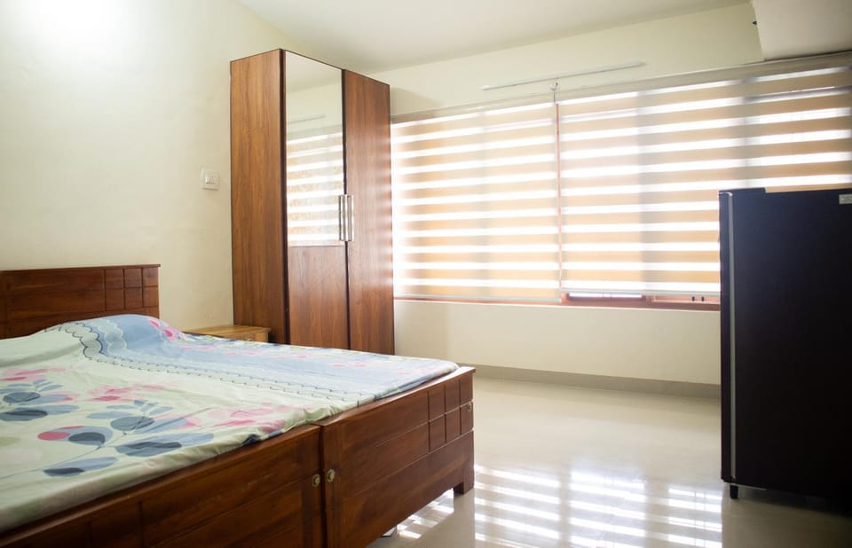 Bed, Bedroom, wardrobe