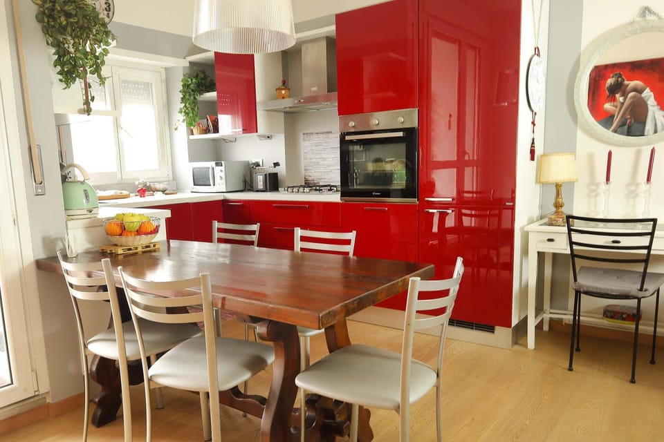 Kitchen or kitchenette, Living room, Dining area, stove, stove, kitchen, kitchen