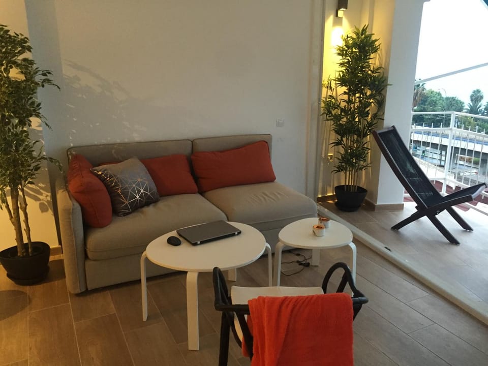 Patio, Living room, Seating area