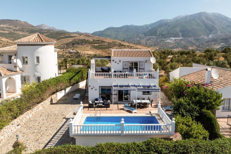 Property building, Living room, Swimming pool
