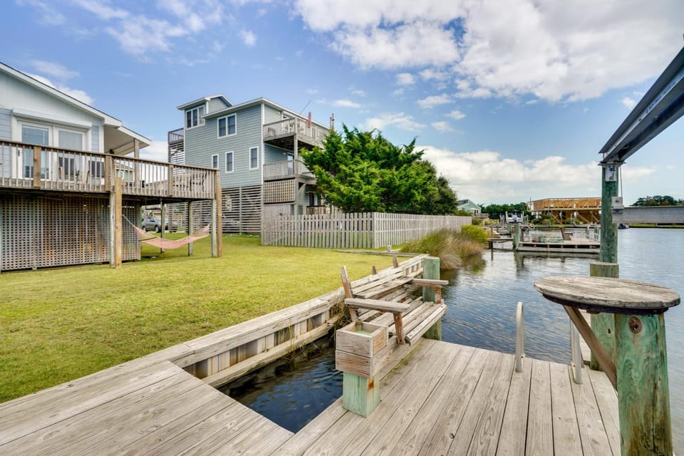 Frisco Coastal Paradise w/ Boat Dock & Water Views House in Frisco