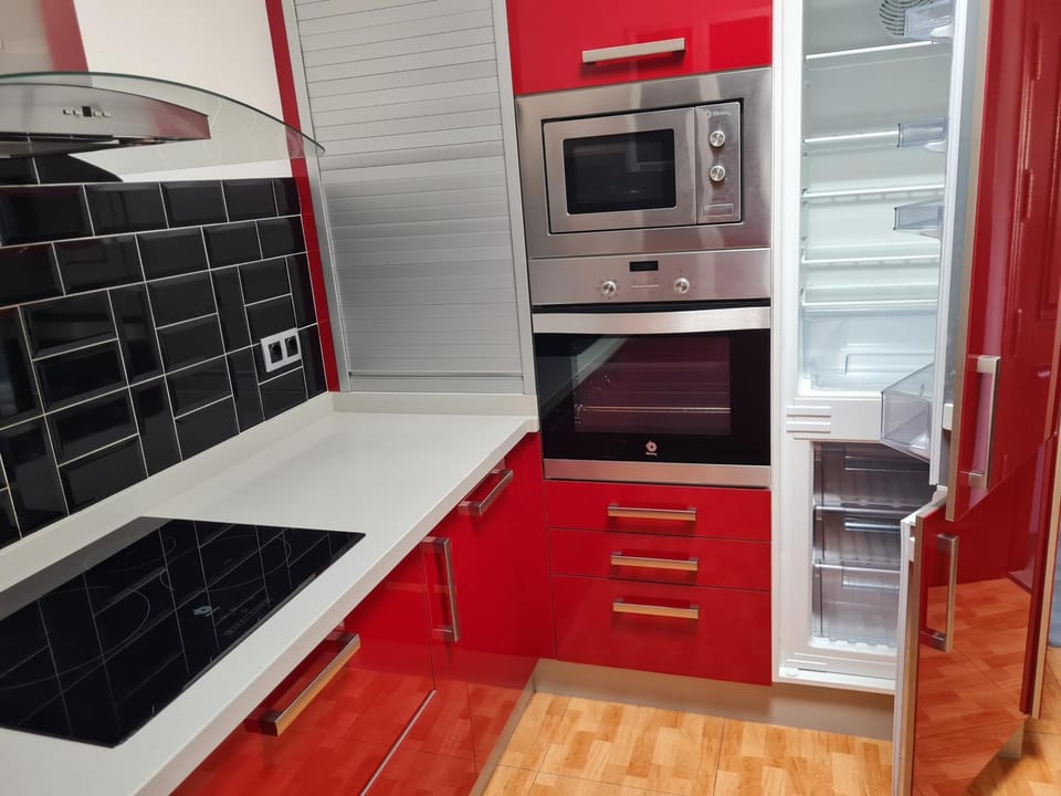 Kitchen or kitchenette, minibar, pet friendly, stove