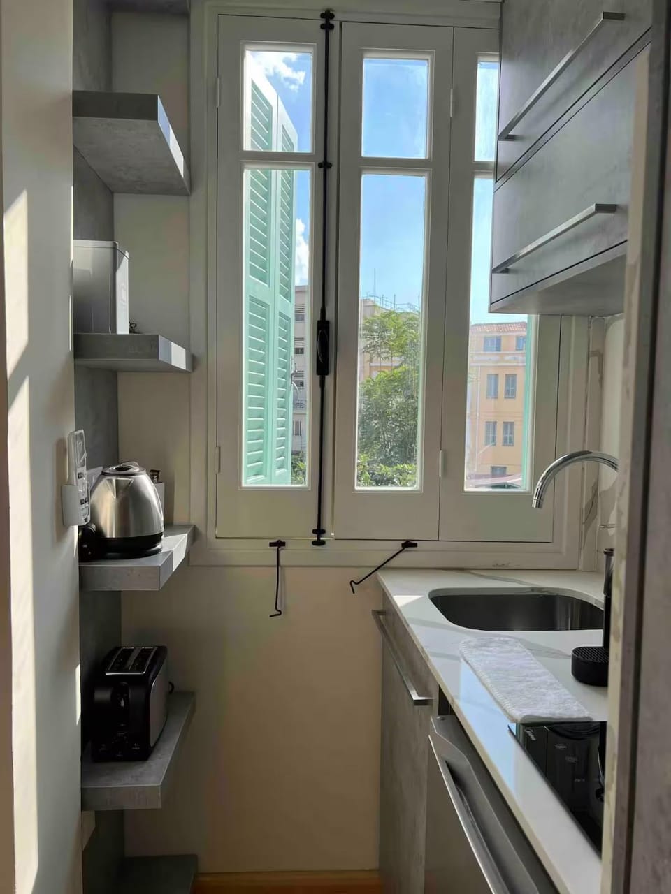 stove, toaster, kitchen