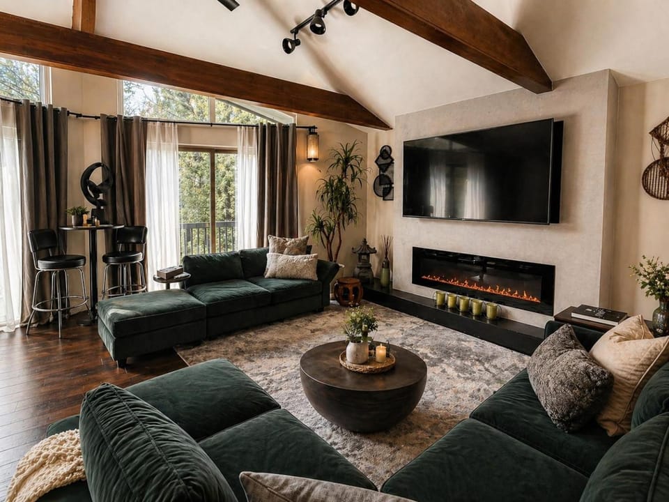 Communal lounge/ TV room, TV and multimedia, Living room