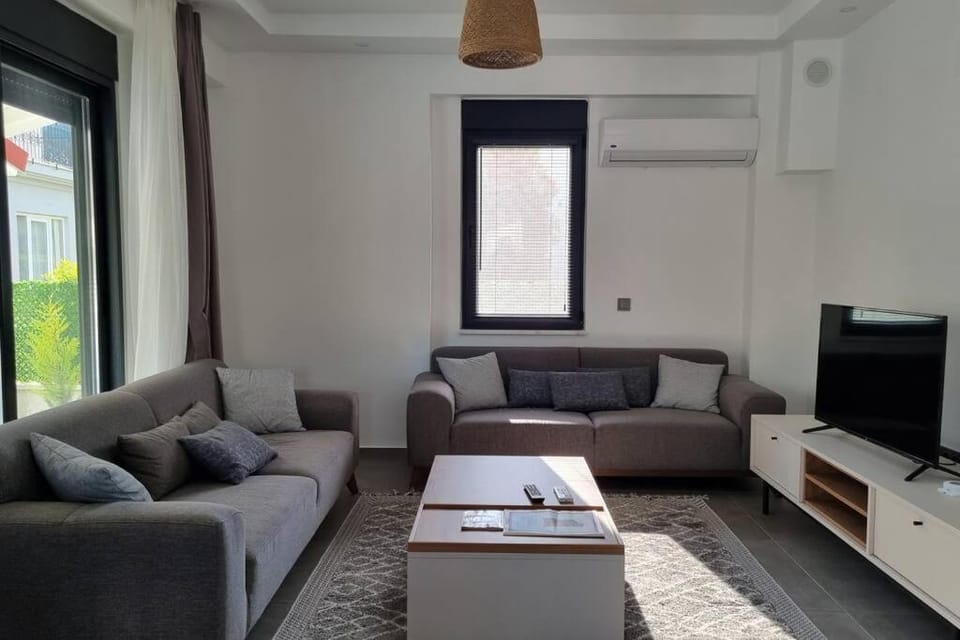 TV and multimedia, Living room, Seating area, air conditioner