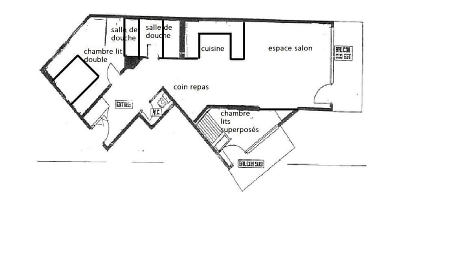 Résidence Hauts De Chaviere - Val Thorens location: bel appartement de 53 m2 traversant, confortable et calme de 53 m2, bien situ MAE-9037 Apartment in Les Allues