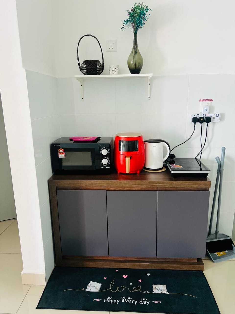 Coffee/tea facilities, Kitchen or kitchenette, toaster