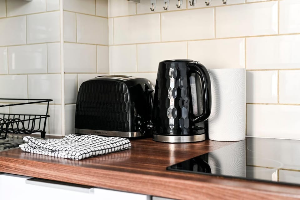 Coffee/tea facilities, Kitchen or kitchenette, toaster