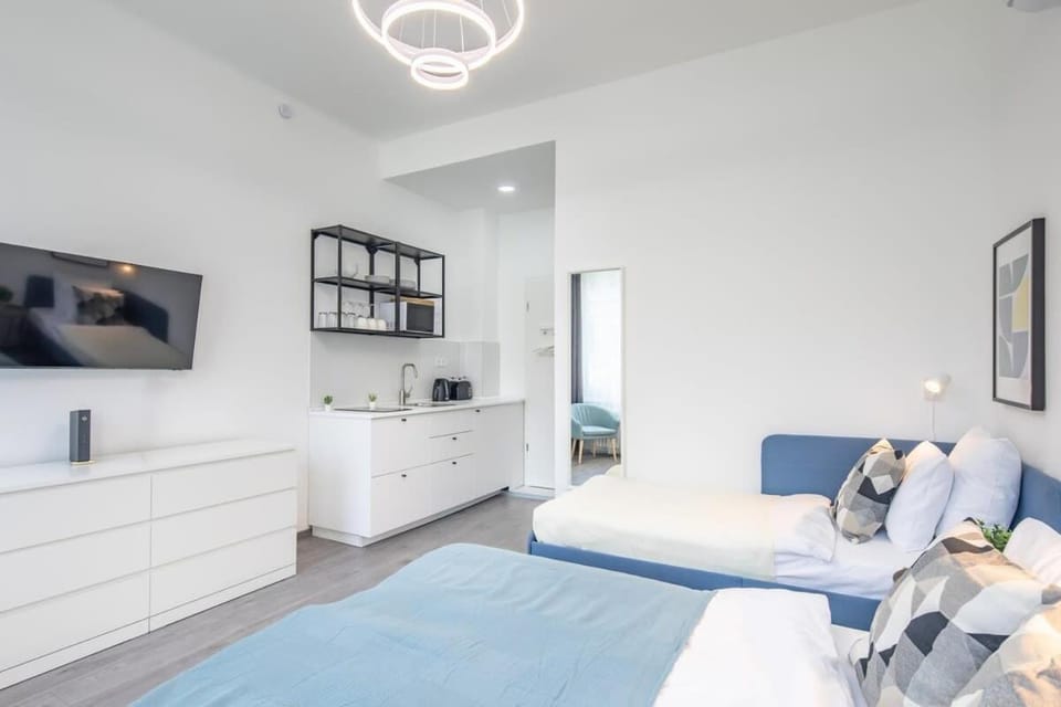 Newly designed central studio Apartment in Budapest