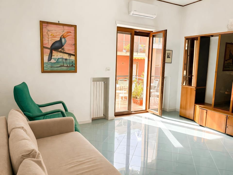 Balcony/Terrace, Living room, Seating area, air conditioner, air conditioner