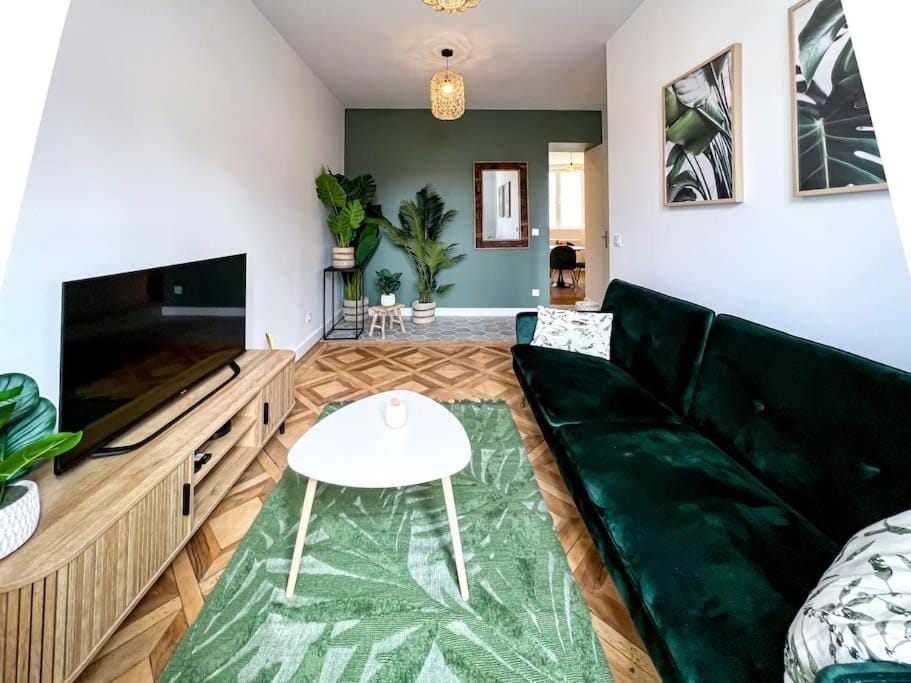 Hyper-centre de Grenoble, ambiance tropicale, wifi fibre Apartment in Grenoble