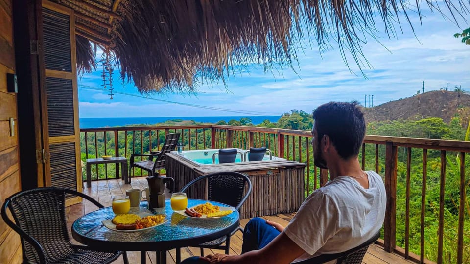 Cabaña Guacamaya Vista al Mar y Jacuzzi Privado Cielva Tayrona Chalet in Magdalena, Colombia