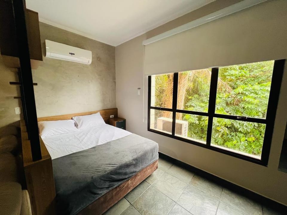 Bed, View (from property/room), air conditioner