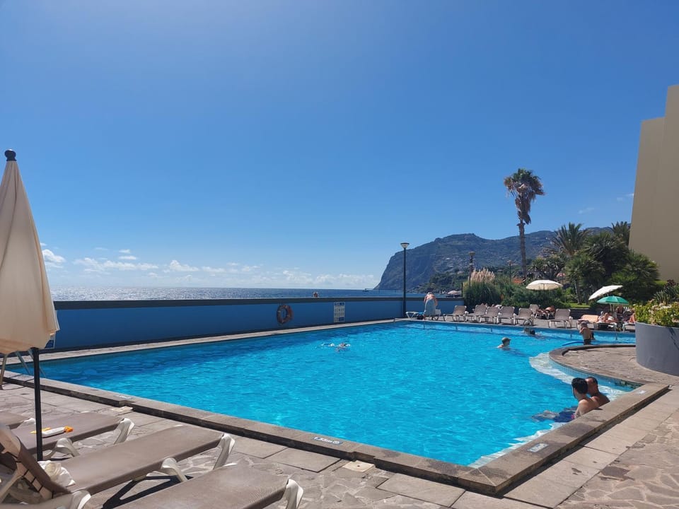 Pool view, Sea view, Swimming pool