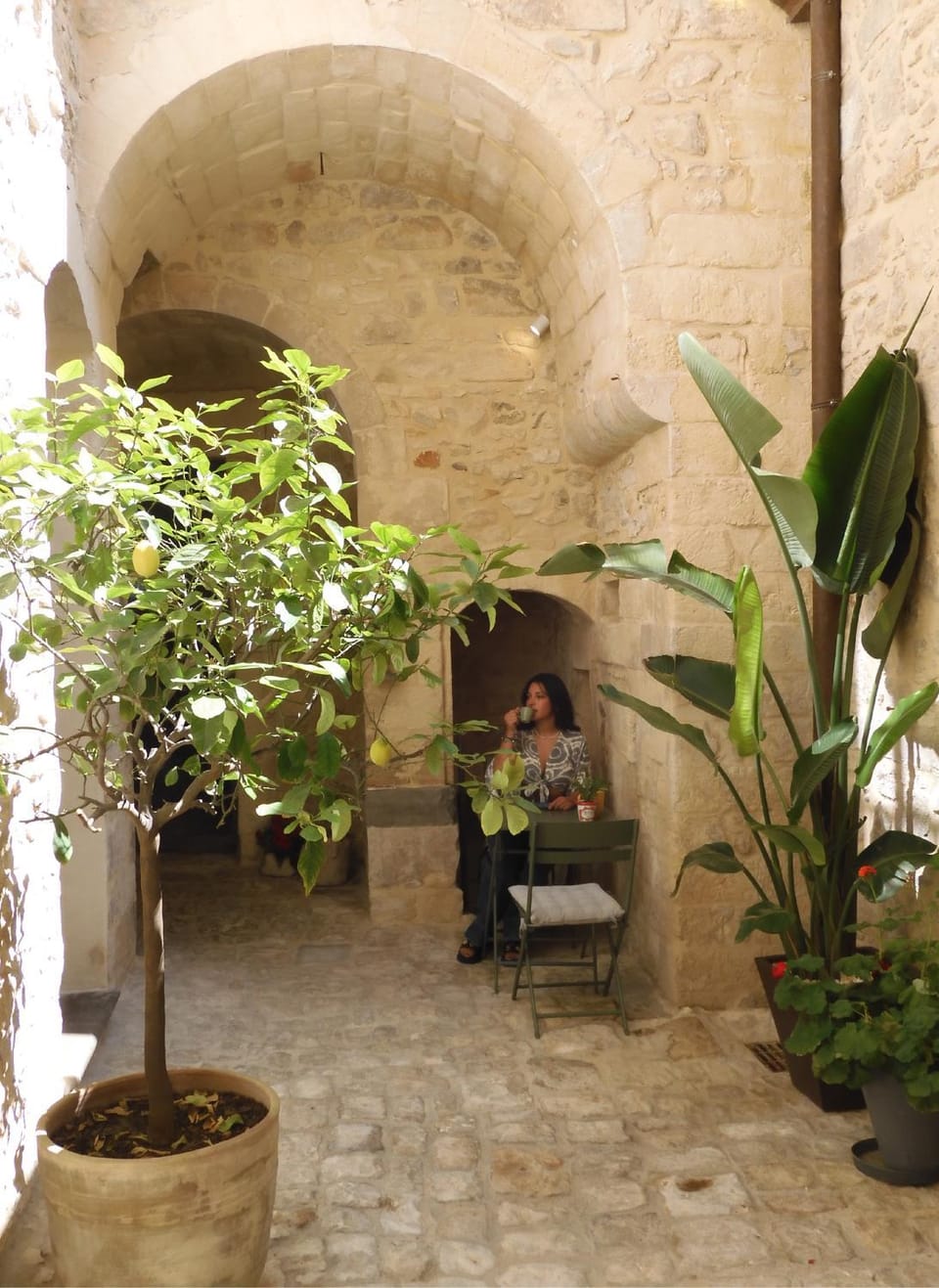 Inner courtyard view