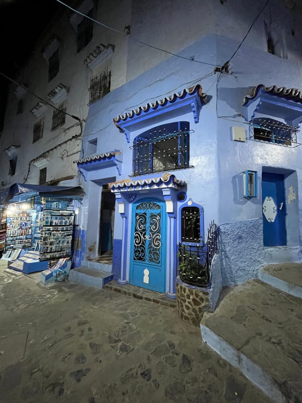 Property building, Night, Neighbourhood, Street view