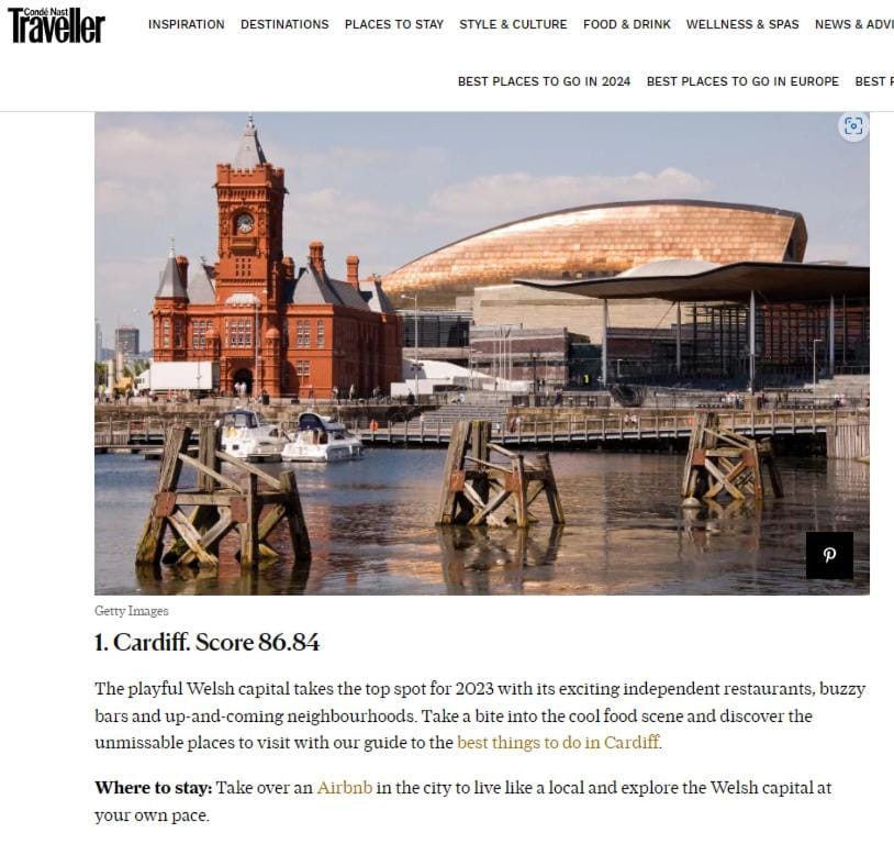 Nearby landmark, Natural landscape