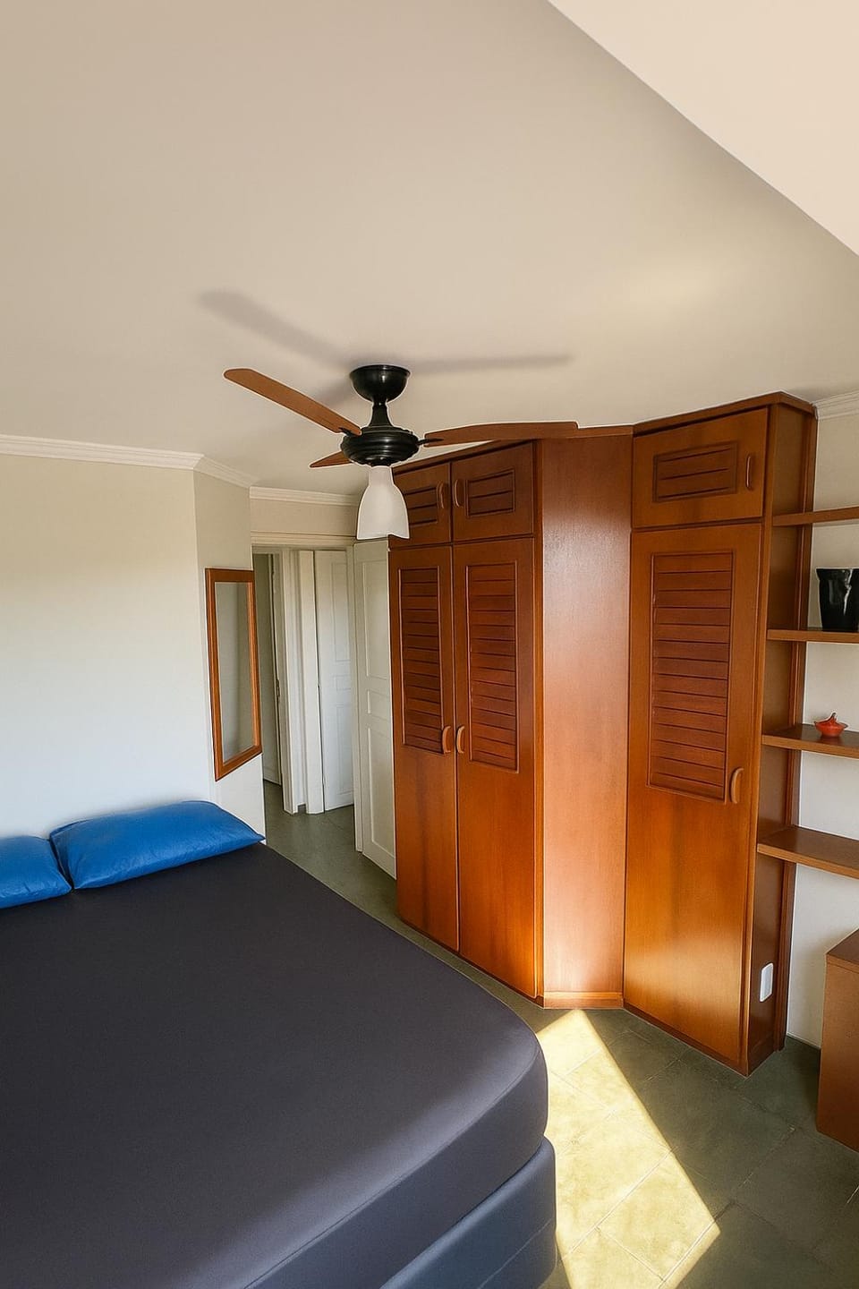 Bed, Photo of the whole room, Bedroom, wardrobe
