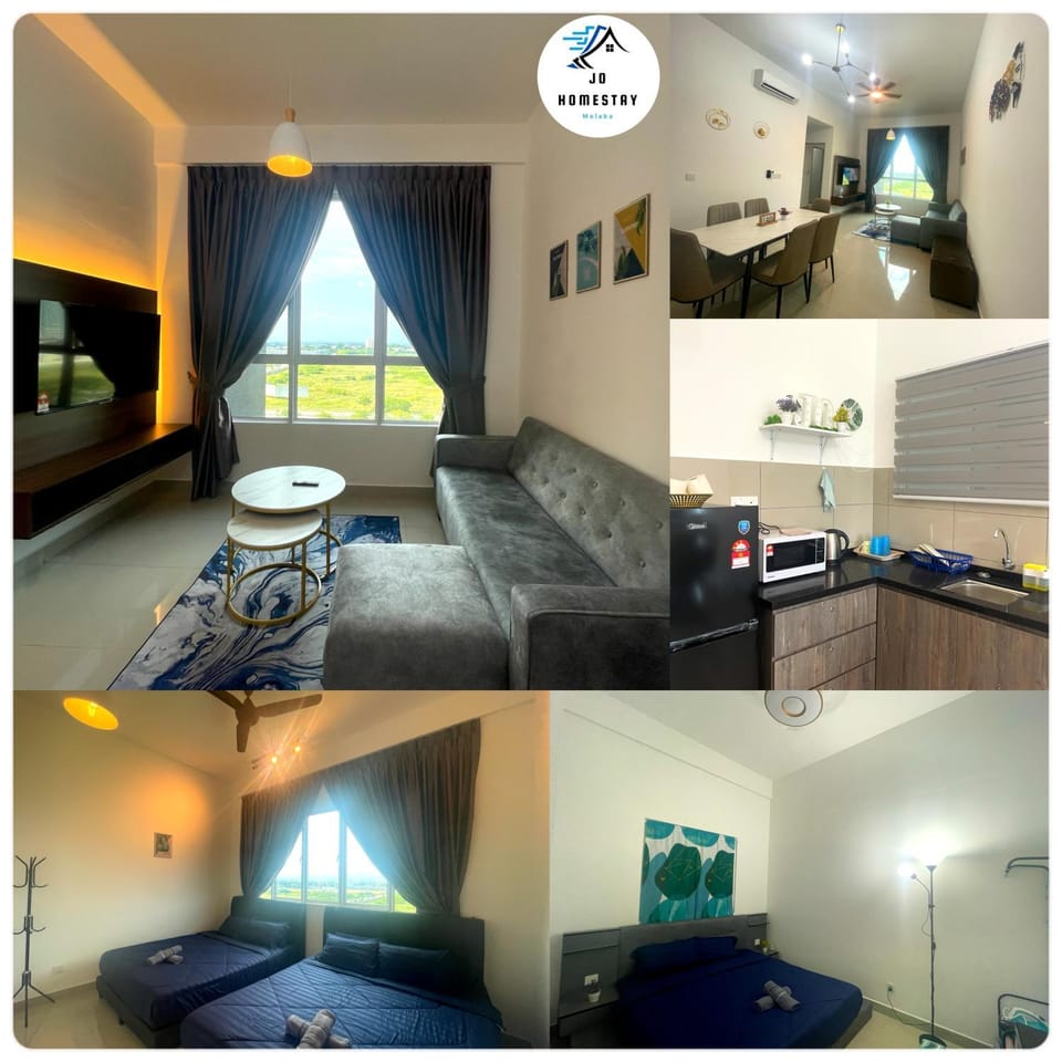- Amber Cove Impression City Melaka l 2BR2R l WiFi l 6-10 Pax Apartment in Malacca