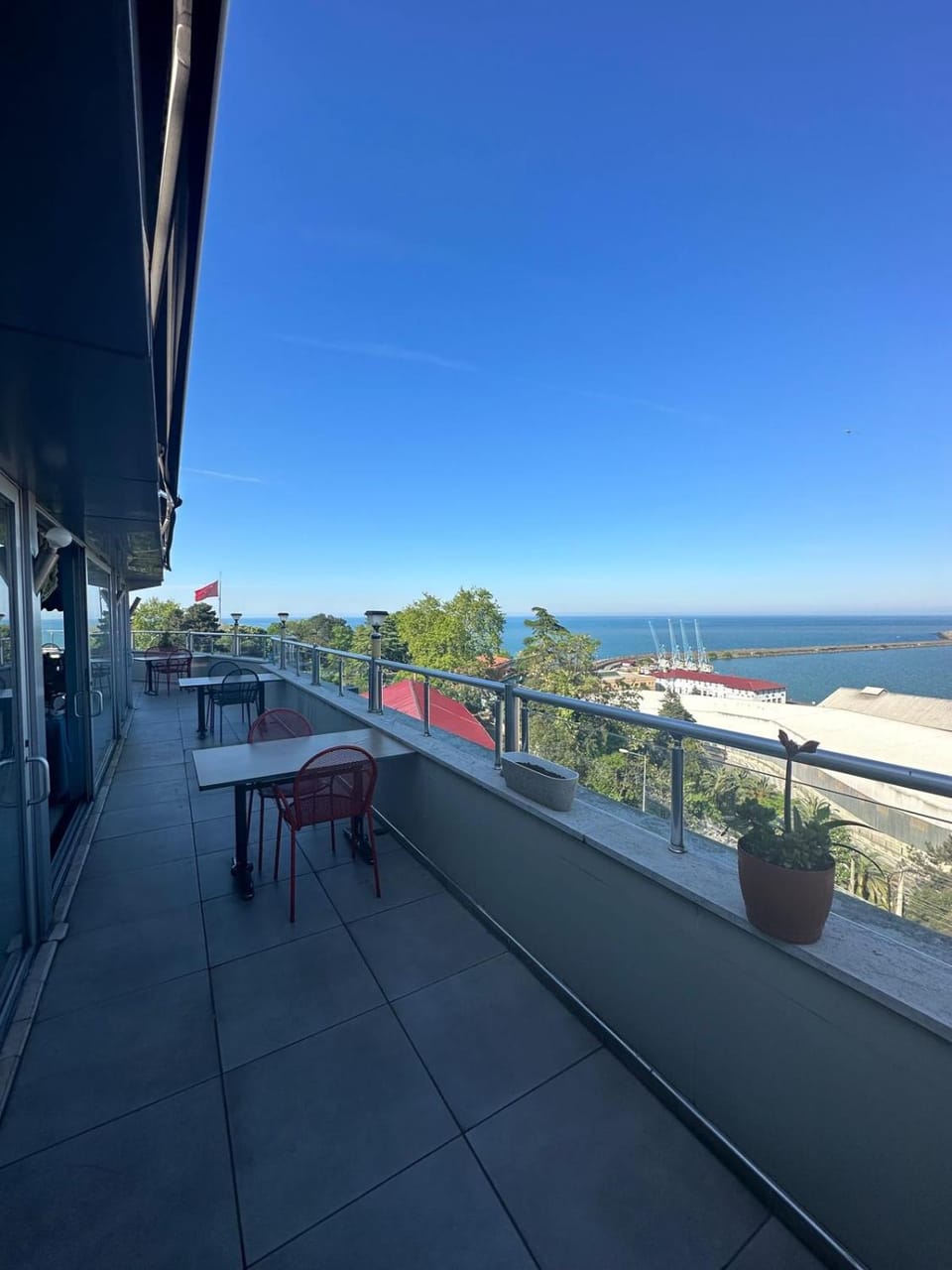 Day, Natural landscape, Balcony/Terrace, Dining area, Sea view