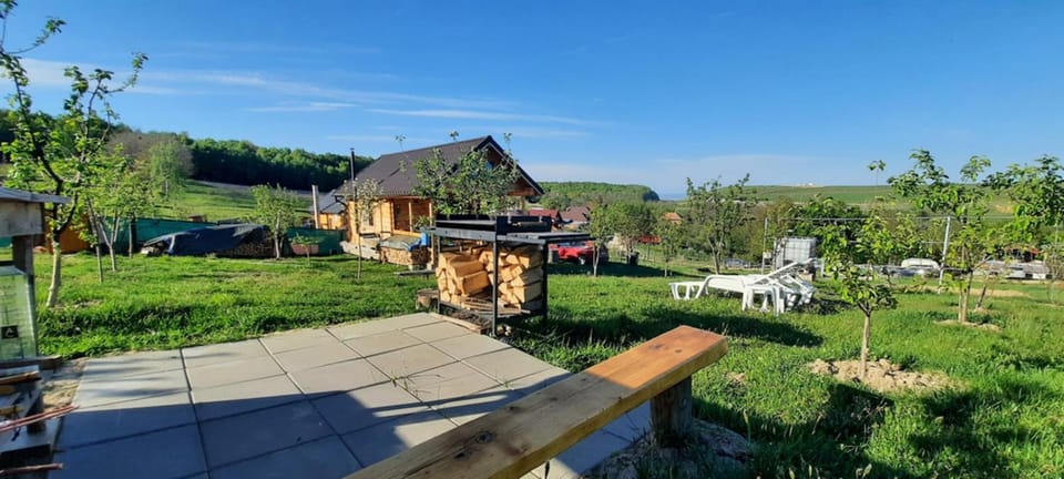 Property building, Spring, Day, Natural landscape, Garden, Garden view, Mountain view