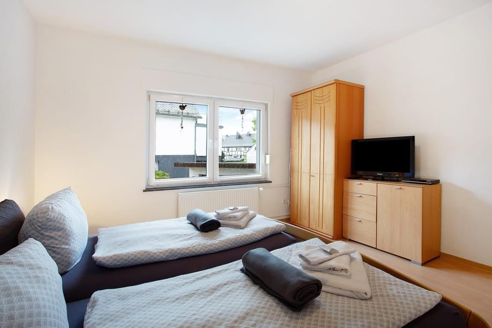 Property building, Living room, Bedroom
