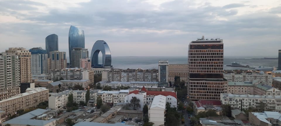 Day, City view, Sea view