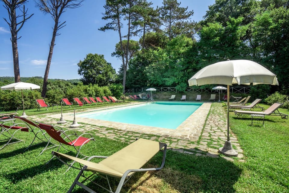 Property building, Living room, Swimming pool