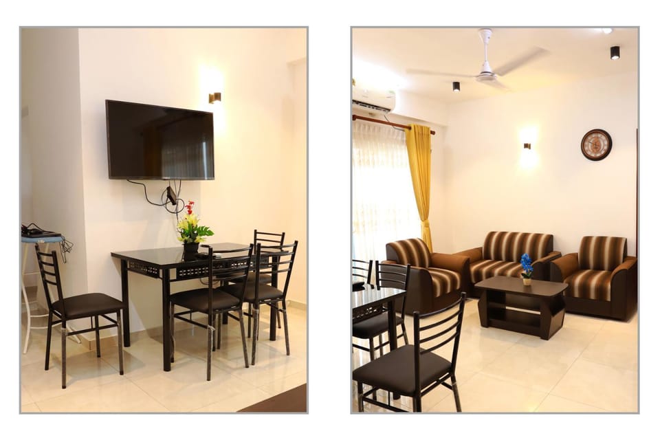 Communal lounge/ TV room, TV and multimedia, Living room, Seating area, Dining area