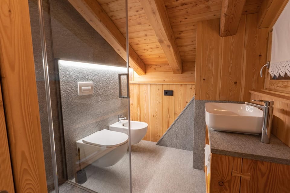Bathroom, Living room