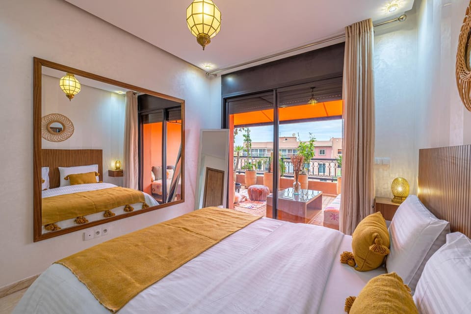Le Jasmin - Appartement Authentique à Gueliz Apartment in Marrakesh