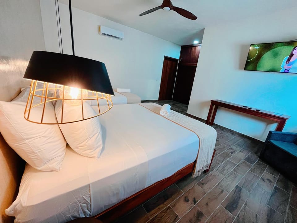 Bed, TV and multimedia