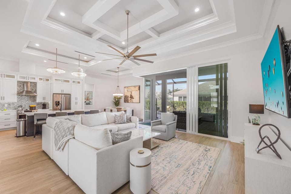 2023 custom built inland home with pool and spa House in Marco Island