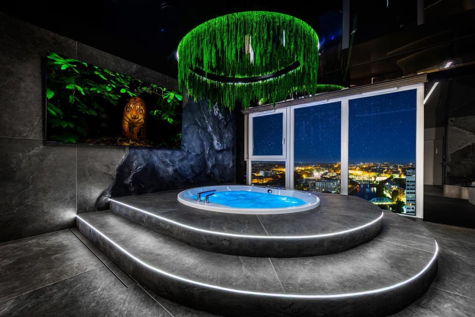 Night, Hot Tub, View (from property/room)