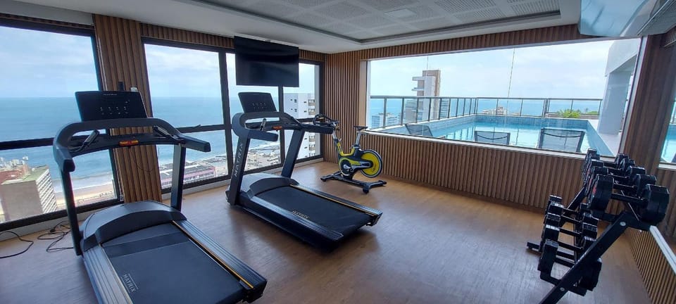Fitness centre/facilities, Sea view