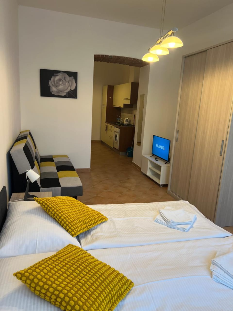 Living room, Bedroom