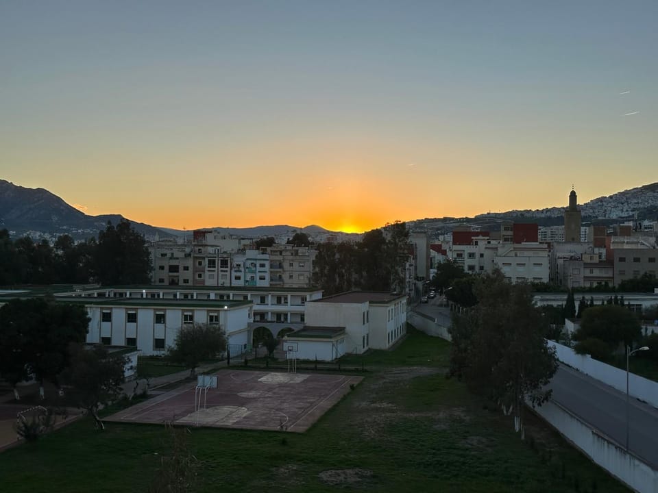 Natural landscape, Mountain view, Sunset