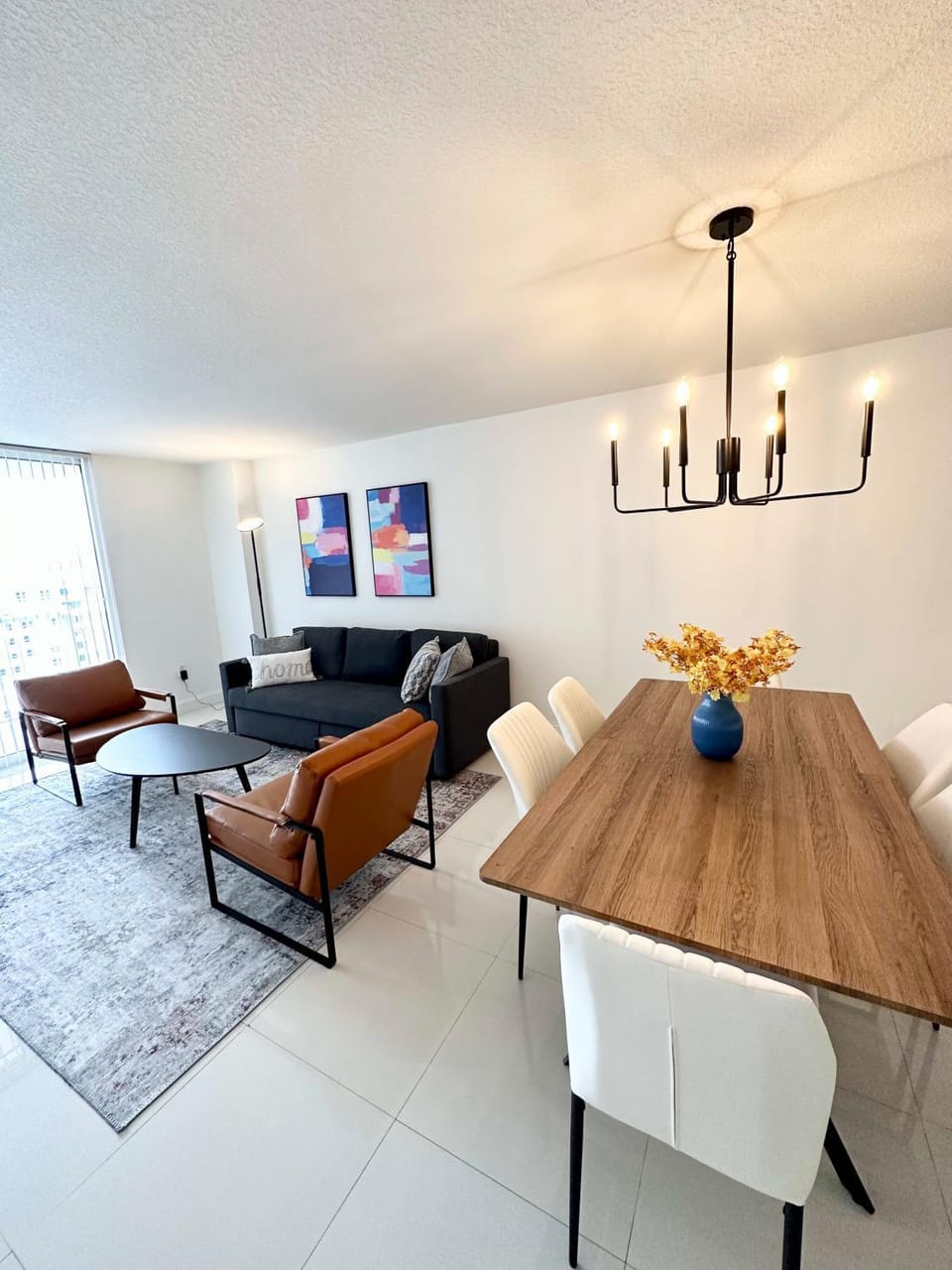 Living room, Dining area
