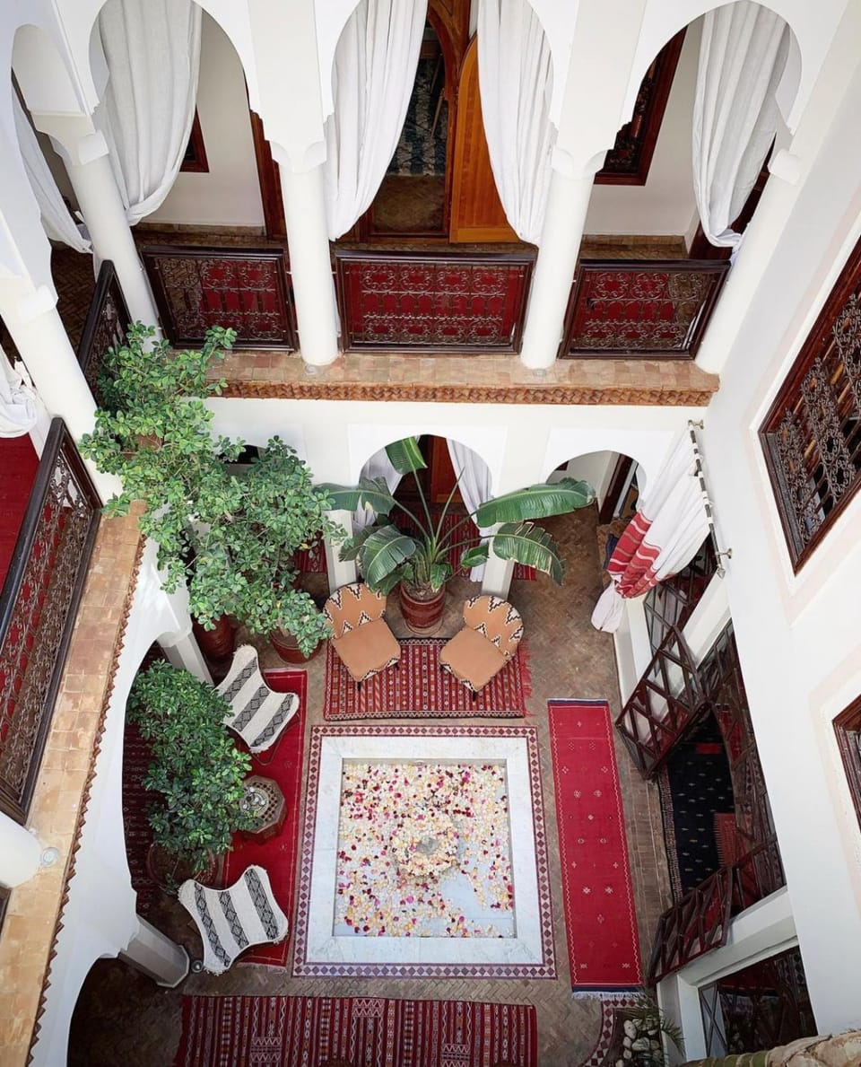 Property building, Patio